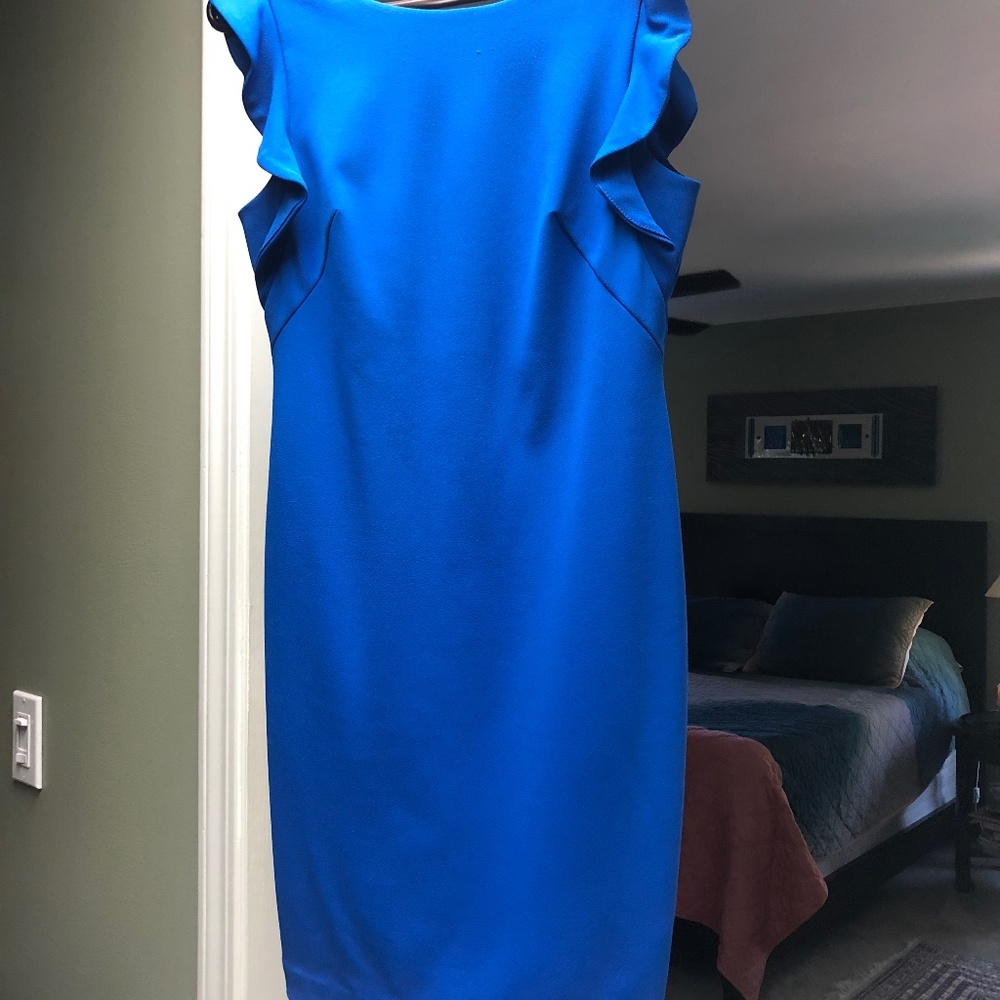 Pretty royal blue Calvin Klein dress